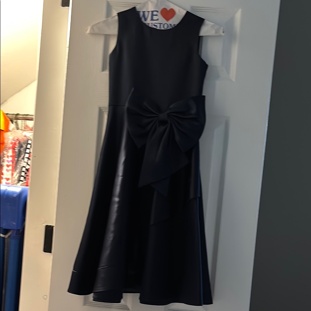 Elegant Navy Blue Kids Dress